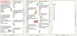 2. SINIF  MATEMATİK GENEL SÜREÇ DEĞERLENDİRME TESTİ 7