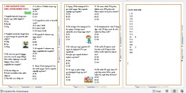 2. SINIF  MATEMATİK GENEL SÜREÇ DEĞERLENDİRME TESTİ 8