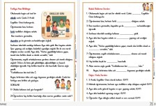 Farklıyız Ama Birlikteyiz OKUMA ANLAMA  METNİ VE DEĞERLENDİRME ETKİNLİĞİ