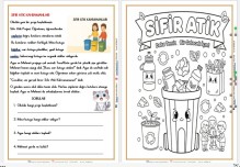 ''SIFIR ATIK'' OKUMA ANLAMA METNİ VE BOYAMA SAYFASI