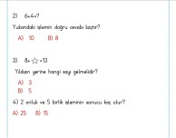 TOPLAMA İŞLEMİ TESTİ