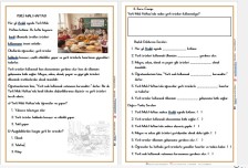 YERLİ MALI HAFTASI OKUMA ANLAMA METNİ DEĞERLENDİRME ETKİNLİĞİ