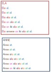 ZORLANAN ÖĞRENCİLER İÇİN RENKLİ HECE METİNLERİ