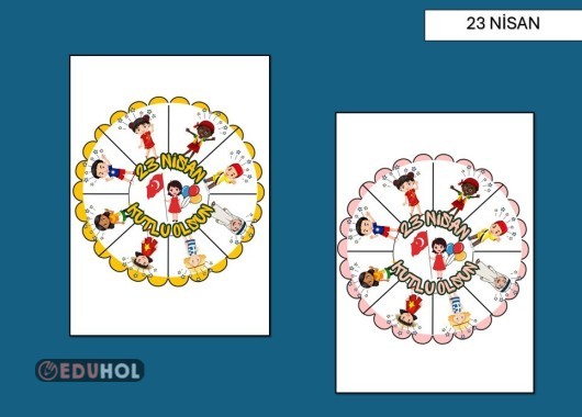 23 NİSAN SÜSLEME SADELEŞTİRİLMİŞ