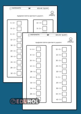 BÖLMEYE GİRİŞ ÇALIŞMA KAĞIDI