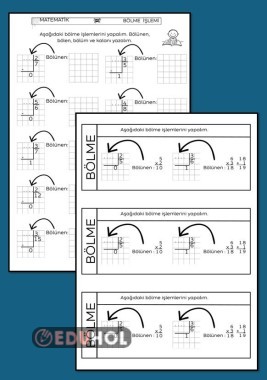 BÖLÜNENİ BULMA DEFTER VE ÇALIŞMA KAĞIDI