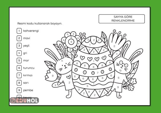 BOYAMA ÇALIŞMA SAYFASI