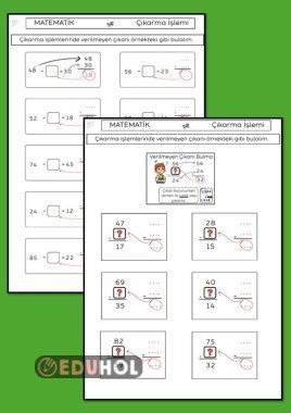 ÇIKARMA ÇIKANI BULMA ÇALIŞMA KAĞIDI