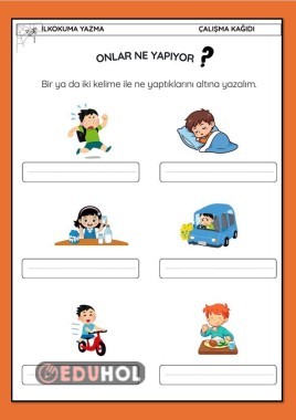 CÜMLE KURMA ÇALIŞMA KAĞIDI