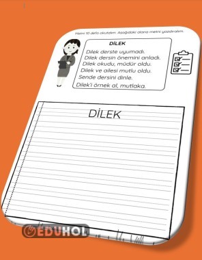 D SESİ OKUMA YAZMA METİN ÇALIŞMA KAĞIDI