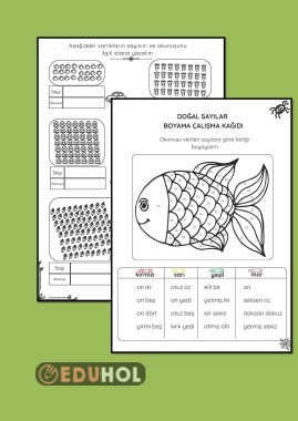 DOĞAL SAYILARIN OKUNUŞU YAZILIŞI ÇALIŞMA KAĞIDI 2