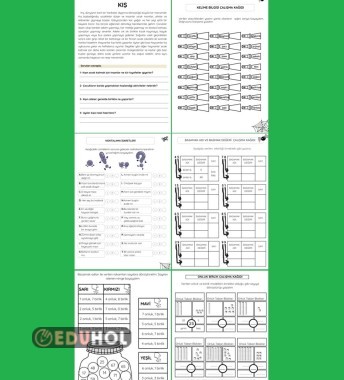 HAFTA SONU ÇALIŞMA KAĞITLARI