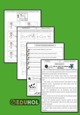 HAFTA SONU OKU ANLA, TOPLANANI, EKSİLENİ,ÇIKANI BUL ÇALIŞMA KAĞIDI