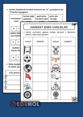 HAREKET ÖZELLİKLERİ ( SALLANMA-DÖNME-HIZLANMA-YAVAŞLAMA)