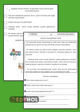 OKUMA- ANLAMA, OLAYLAR OLUŞ SIRASI