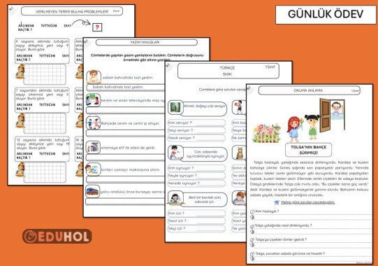 OKUMA ANLAMA, 5N1K, BÜYÜK HARFLERİN KULLANILDIĞI YERLER, PROBLEMLER