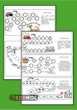 RİTMİK SAYMA GÖREVİ TAMAMLA ÇALIŞMA KAĞIDI