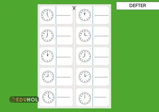 TAM SAATLER DEFTER KULLANIMINA UYGUN. Defter dışı da kullanılabilir.