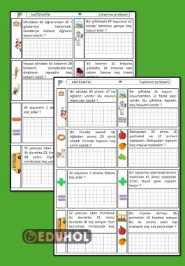TOPLAMA-ÇIKARMA PROBLEMLER TEKRAR