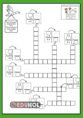 VERİLMEYEN TOPLANANI BULMA BULMACA