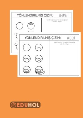 YÖNLENDİRİLMİŞ ÇİZİM ÇALIŞMA KAĞIDI
