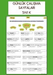 5N1K ÇALIŞMA SAYFASI