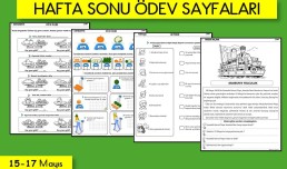 HAFTA SONU ÇALIŞMA SAYFALARI
