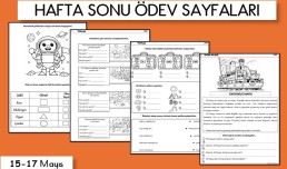 HAFTA SONU ÇALIŞMA SAYFALARI