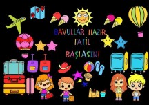 Yaz tatili panosu
