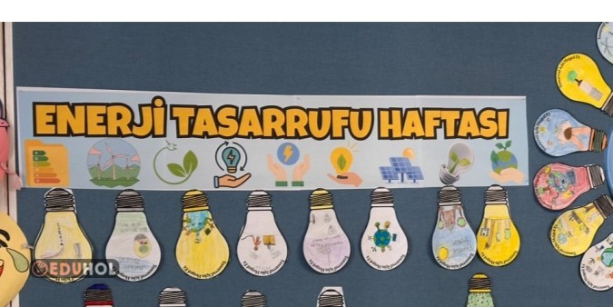 Enerji Tasarrufu Haftası Uzun Pano
