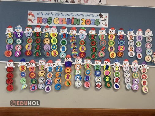 Hoşgeldin 2026. Uzun Pano Yazısı