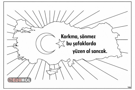 İlk Dersimiz: Bayrak Sevgisi