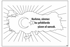 İlk Dersimiz: Bayrak Sevgisi