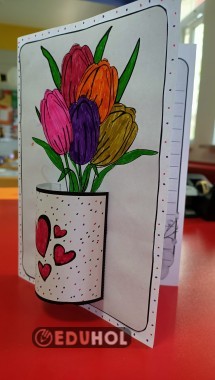 Vazoda Laleler -Anneler Günü Etkinlik Fikirleri 2