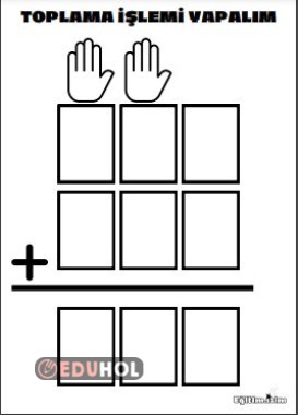 TOPLAMA İŞLEMİ YAZ-SİL TABLOSU