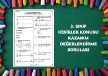 KESİRLER KAZANIM DEĞERLENDİRME
