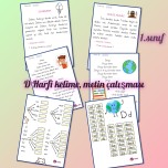 D harfi ile ilgili çalışmalar