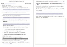 SIFIR ATIK GÜNLÜĞÜ METNİ ETKİNLİK SAYFASI