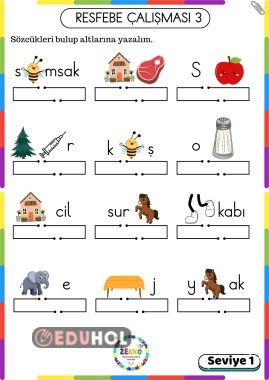 1. Seviye Resfebe 3 (Cevap Anahtarlı)