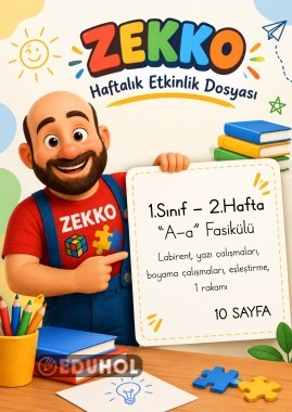 1.Sınıf 2.Hafta Yapılabilecek Etkinlikler 