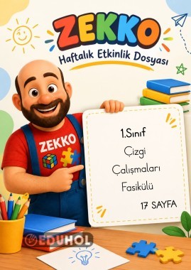Çizgi Çalışması Fasikülü 17 Sayfa