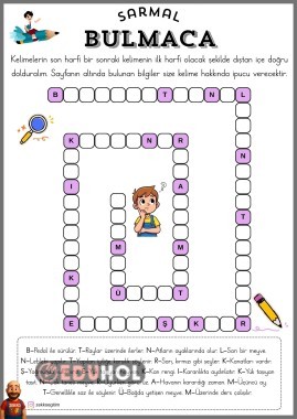 Dilimizin Zenginlikleri - Sarmal Bulmaca