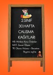 2.Sınıf 30.Hafta Çalışma Kağıtları - 11 Sayfa