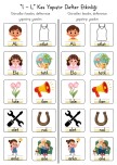l-L sesi kes yapıştır defter etkinliği (2 çocuk için)