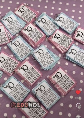 100 E KADAR SAYILAR ANAHTARLİK