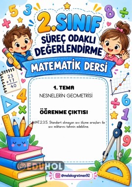 2. SINIF MATEMATİK SÜREÇ ODAKLI DEĞERLENDİRME SIVILAR