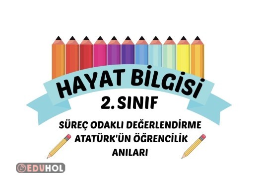HAYAT BİLGİSİ SÜREÇ ODAKLI DEĞERLENDİRME ATATÜRK’ÜN ÖĞRENCİLİK ANILARI