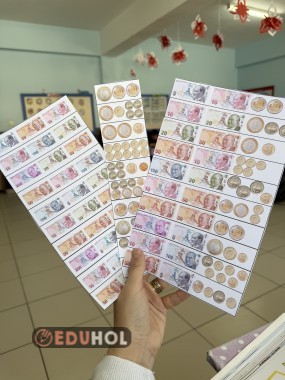 PARALAR DEFTERE YAPIŞTIR ÇÖZ