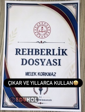 REHBERLİK DOSYASI KAPAKLARI