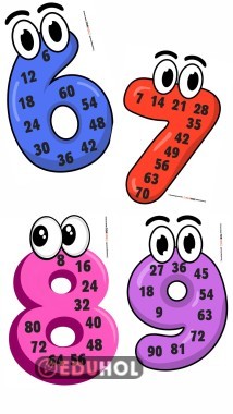 RİTMİK SAYMA GÖRSELLERİ A4 BOYUTUNDA